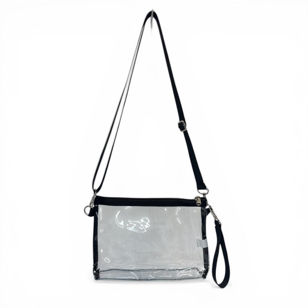 Clear Stadium Approved Crossbody Bag Transparent Concert Festival Purse NEW